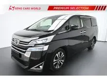 2021 Toyota Vellfire 2.5 ZG MPV MIL-73K FULL-SERVICE RECORD U/WARRANTY TOYOTA 2026
