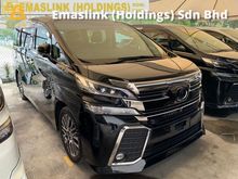 2015 Toyota Vellfire 2.5ZG FULLY LOADED FULL SPEC JBL SUNROOF SURROUND CAMERA PILOT SEAT LEATHER UNREG NEGO OFFER PROMOTION