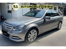 2012 Mercedes-Benz C200 CGI 1.8 Avantgarde Sedan