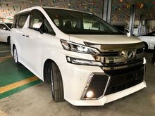 2015 Toyota Vellfire 2.5 Z A Edition MPV