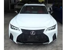 2021 Lexus IS 300 2.0 F Sport Mode Black Sedan Unregistered 5A