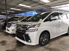 2015 Toyota Vellfire 2.5 ZG Pilot seat Merdeka Promotion