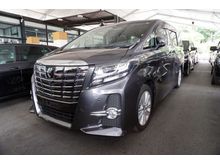 UNREGISTER 2017 Toyota Alphard 2.5 SA 3 YEARS WARRANTY