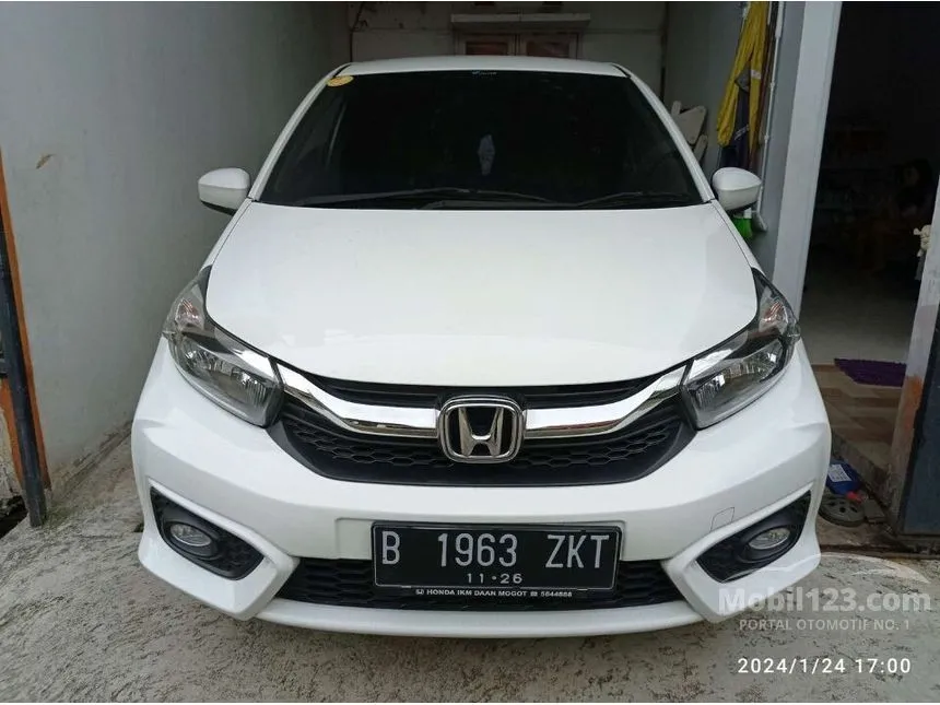 Jual Mobil Honda Brio 2021 E Satya 1.2 di Sumatera Selatan Manual Hatchback Putih Rp 136.000.000
