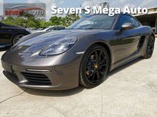 2018 Porsche 718 2.0 Cayman Top Full Spec Keyless Sport Chrono