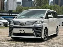 2020 Toyota Vellfire 2.5 ZG 3LED PILOT SEAR POWER BOOT FREE TINT