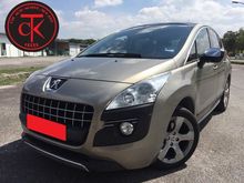 PEUGEOT 3008 1.6 (A) TURBO MOONROOF FREE ONE YEAR WARRANTY 2012