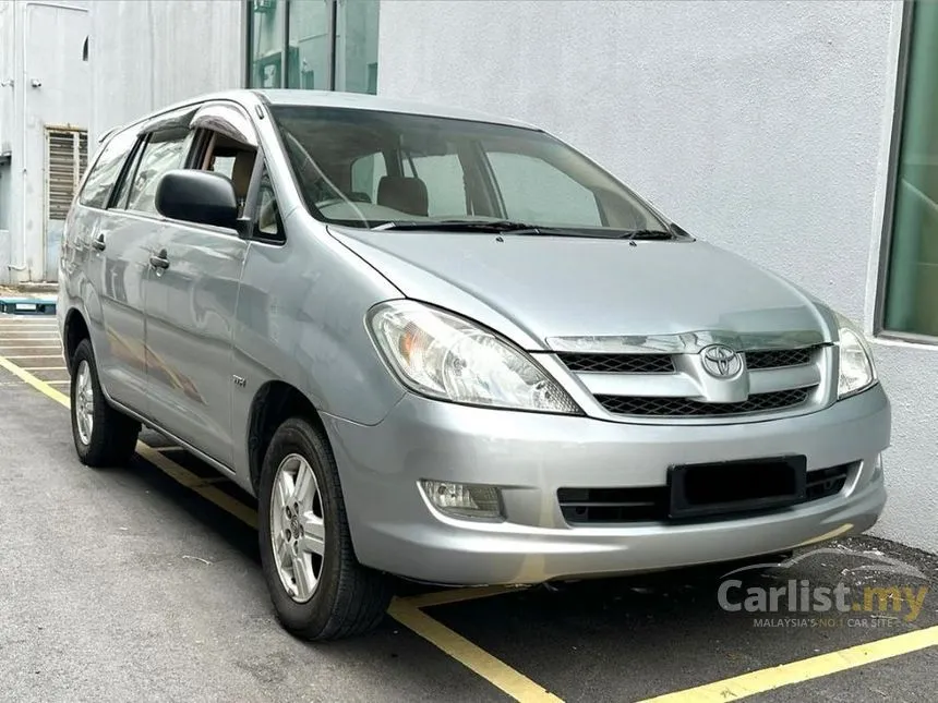 2008 Toyota Innova E MPV