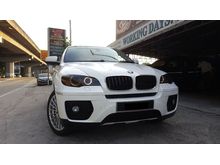 BMW X6 3.0 DIESEL NEW FACELIFT,NO GST 2011,PEARL WHITE COLOUR,FULL LEATHER SEATS,