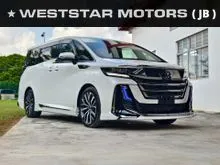 2024 Toyota Vellfire 2.4 Z Premier Modellista Bodykit & Rims Mileage 80km Grade 6A FREE 5 YRS TOYOTA DEALER WARRANTY