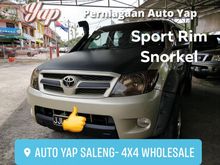 2006 Toyota Hilux 2.5(A) SPORT RIM SNORKEL VERY LOW MILEAGE 100% NO ACCIDENT NO OFF ROAD
