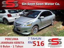 2008 Toyota Vios 1.5 FULL Spec(AUTO)2008 Only 1 LADY Owner, 94K Mileage