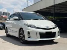 ACR50 MILEAGE 100K, DUAL POWER SLIDING DOORS 2015 Toyota Estima 2.4 Aeras MPV SELLING WITH WARRANTY