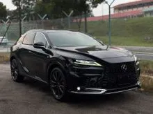 2023 Unreg Lexus RX350 F-Sport Red Interior (Rear Power seat) 2.4t *23k* (Full Spec without mark Levinson only)