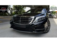 Mercedes-Benz S500L AMG NO HYBRID 1 YEAR WARRANTY 2015,AMG V8 ENGINE POWERFUL WITH SAVE PETROL,3 DVD MONITOR PLAYERS,AMG F&B BUMPERS,1 DATO SRI OWNER
