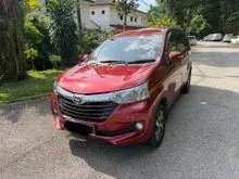 2017 Toyota Avanza 1.5 G MPV