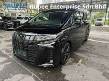 2021 Toyota Alphard 2.5 G S C Package MPV SUNROOF DIM BSM ROOF MONITOR MILEAGE 45K KM 4.5B