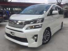 2013 Toyota Vellfire 2.4 Z Golden Eyes Alpine Monitor,Lowest Price In Town