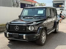 Ready Stock 2023 Mercedes-AMG G63  Leather Exclusive Package  5A CONDITION Carbon Interior  Rear Monitor  Burmester (Black)