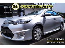 2015 Toyota Vios 1.5 E Sedan