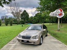 2002 Mercedes-Benz C200K 2.0 Sedan CASH DEAL RARE UNITS CLASSIC CAR NICE CONDITION CLEAN INTERIOR AND EXTERIOR CALL NOW GET FAST