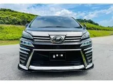 2018 Toyota Vellfire 2.5 ZG MPV