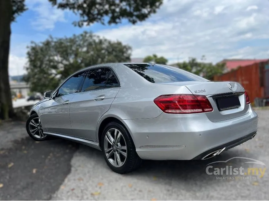 2013 Mercedes-Benz E200 Avantgarde Sedan