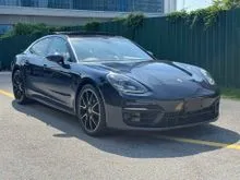 2022 Porsche Panamera Platinum Edition  Dark Blue  White Leather  21 Rims Unregistered