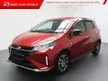 Used 2022 Perodua MYVI AV 1.5L (A) FSR / NO HIDDEN FEES / CRANBERRY RED COLOR / DUAL TONE LEATHER SEAT / REVERSE CAMERA / - Cars for sale