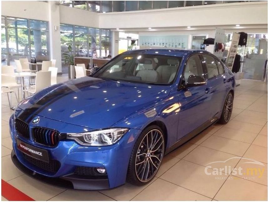 BMW 330i 2015 M Sport 2.0 in Johor Automatic Sedan Blue for RM 300,000