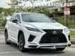 Recon 2020 Lexus RX300 2.0 F Sport SUV 4WD Unregistered Panoramic Roof Reverse Camera Side View Camera Front TRD Splitter TRD Side Skirting Head Up Displa