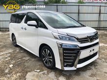 2018 Toyota Vellfire 3.5 ZAG JBL Surround Full Full