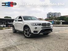 2016 BMW X3 2.0 xDrive20i - Under Warranty - Local Spec