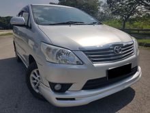 TOYOTA INNOVA 2.0 (A) G MPV BODYKIT NEW FACELIFT HIGH SPEC