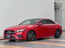 (8 YEARS WARRANTY) MERCEDES BENZ A35 AMG SEDAN 4 MATIC JAPAN 2020 ( RECARO SEAT) (SUNROOF)