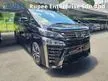 Recon 2019 Toyota Vellfire 2.5 ZG Sunroof Pilot Leather Seats Power Boot LKA PCR Japan High Grade 4.5/5 Good Condition Car 5 Years Warranty Unregistered