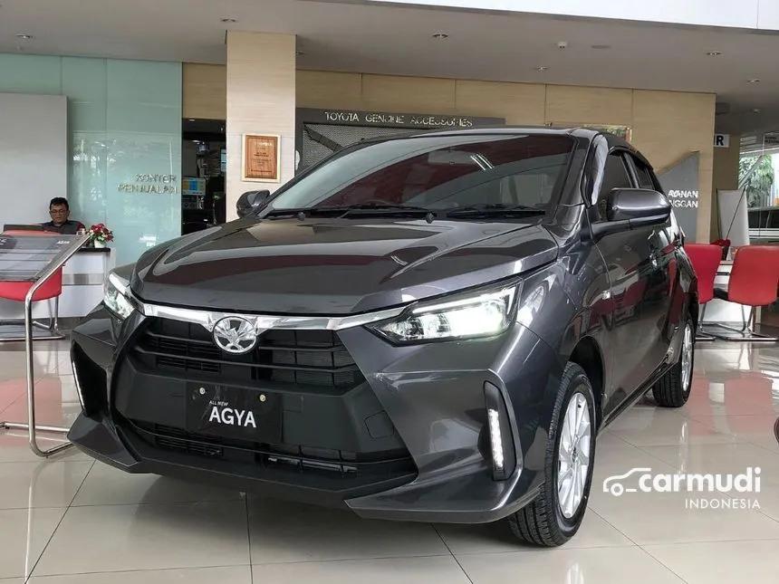 Jual Mobil Toyota Agya 2024 G 1.2 di Jawa Timur Manual Hatchback Abu