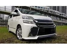 2011 Toyota Vellfire 2.4 Z MPV Facelift
