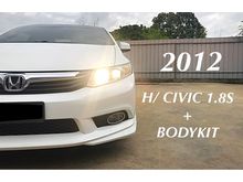 2012 Honda Civic 1.8 S RM5K TAX REBATE