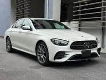 2021 Mercedes-Benz E300 2.0 AMG SPORT LOW MILEAGE UNREG READY STOCK