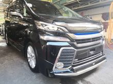 2015 Toyota Vellfire 2.5 Z SPEC HIGH SPEC UNREGISTER