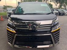 2018 Toyota Vellfire 2.5 ZG SUNROOF/MOONROOF - PILOT SEAT - ALPINE - ORI MILEAGE 4865 - GRADE 4.5