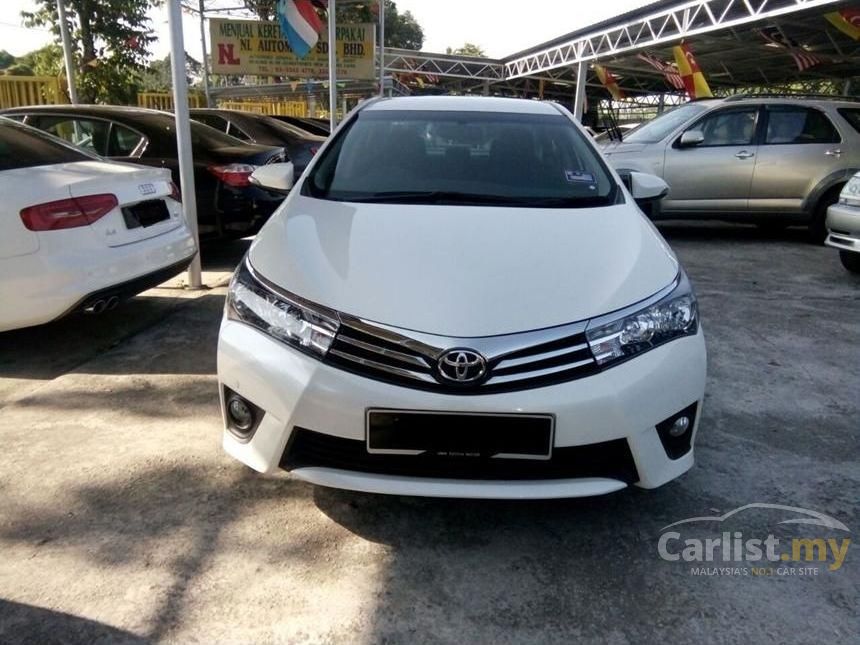 Toyota Corolla Altis 2014 G 1 8 In Selangor Automatic Sedan White For Rm 88 800 3149808 Carlist My