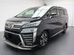 Used 2018/2020 Toyota Vellfire 2.5 Z G Edition MPV FACELIFT JBL SOUND SYSTEM 360 CAM SUNROOF MOONROOF ONE OWNER - Cars for sale