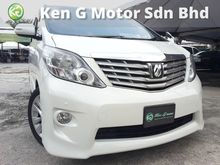 2011 Toyota Alphard 2.4 G 240G MPV POWER DOORS & POWER BOOTS HIGH SPEC