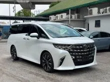 2023 Toyota Alphard 2.5 Z EL RIM SINROOF 360CAM CARNIVAL SALES READY STOCK UNIT