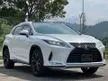 Recon UNREGISTER 2020 LEXUS RX300 2.0L BEIGE LEATHER SEAT, 360 CAMERA, CRUISE CONTROL, HEAD UP DISPLAY, POWER BOOT, PADDLE SHIFT, TWIN EXHAUST, MIL 31K ONLY