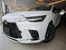 2023 Lexus RX 350 2.4 F SPORT [ REAR E/SEATS ] P/ROOF 4CAM DIM BSM HUD UNREG