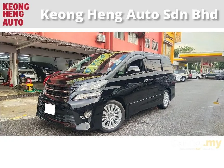 2014 Toyota Vellfire Golden Eye MPV