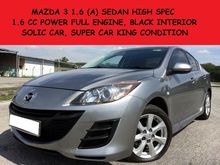 Mazda 3 1.6 (A) 2010 Sedan Free Service